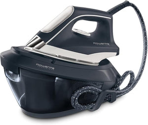 Rowenta VR8220 Powersteam Ferro da Stiro con Generatore di Vapore, Pressione Fino a 6.5 Bar, 2200W, 1.5 Litri, con Piastra in Acciaio Inox, Modalità Eco