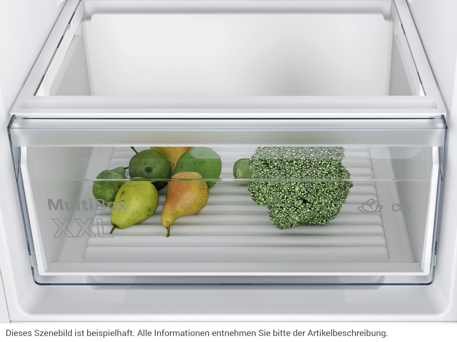Bosch KIV86NSE0 Serie 2 - Frigorifero da incasso, 177,5 x 56 cm, raffreddamento 183 l + congelatore da 84 l, circolazione dell'aria ecologica, illuminazione uniforme
