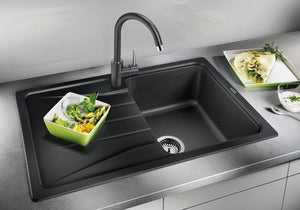 BLANCO 525977 Lavello da Cucina, Nero, 60 cm