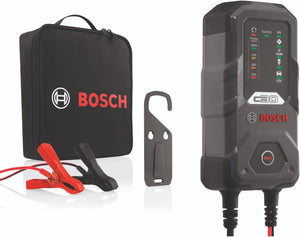 Bosch C30 Caricabatterie per Auto, 6 V - 12 V / 3,8 A, con Carica di Mantenimento - per Batterie al Piombo-Acido, EFB, GEL, AGM e SLI da 6 V/12 V