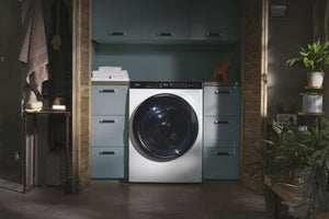Haier Super Drum Serie 9 Lavasciuga 10+6 Kg, Libera Installazione, 1400 Giri, Classe A/D, Wi-Fi, Controllo App hOn, Avvio Programmabile, Smart Dosing, 65,7 x 70x 99 cm, Bianca - HWD100-BD1499U1N/I