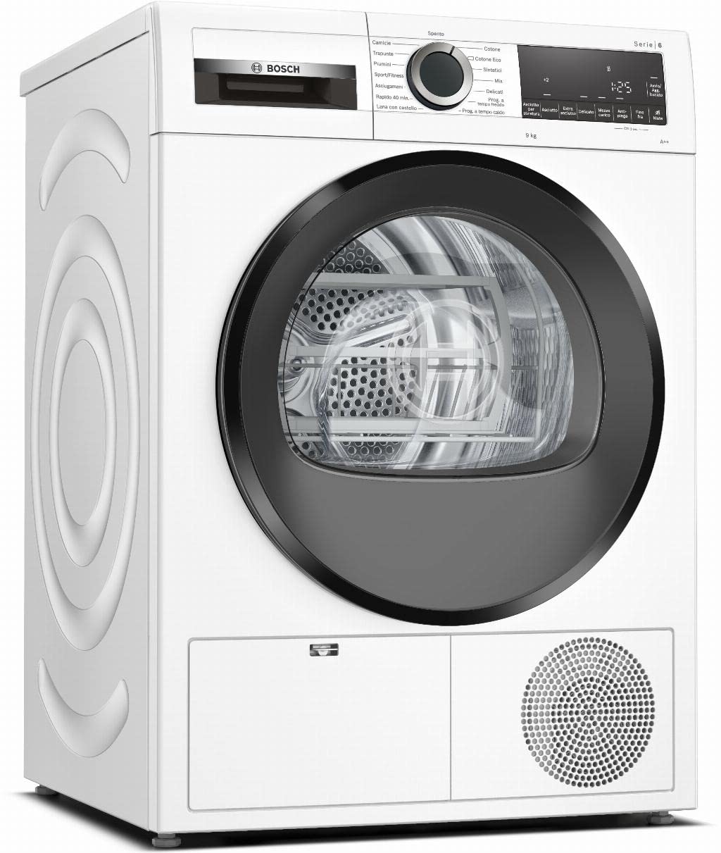 Bosch Serie 6 Asciugatrice a pompa di calore, 9 kg, Cl. A++, con filtro EasyClean