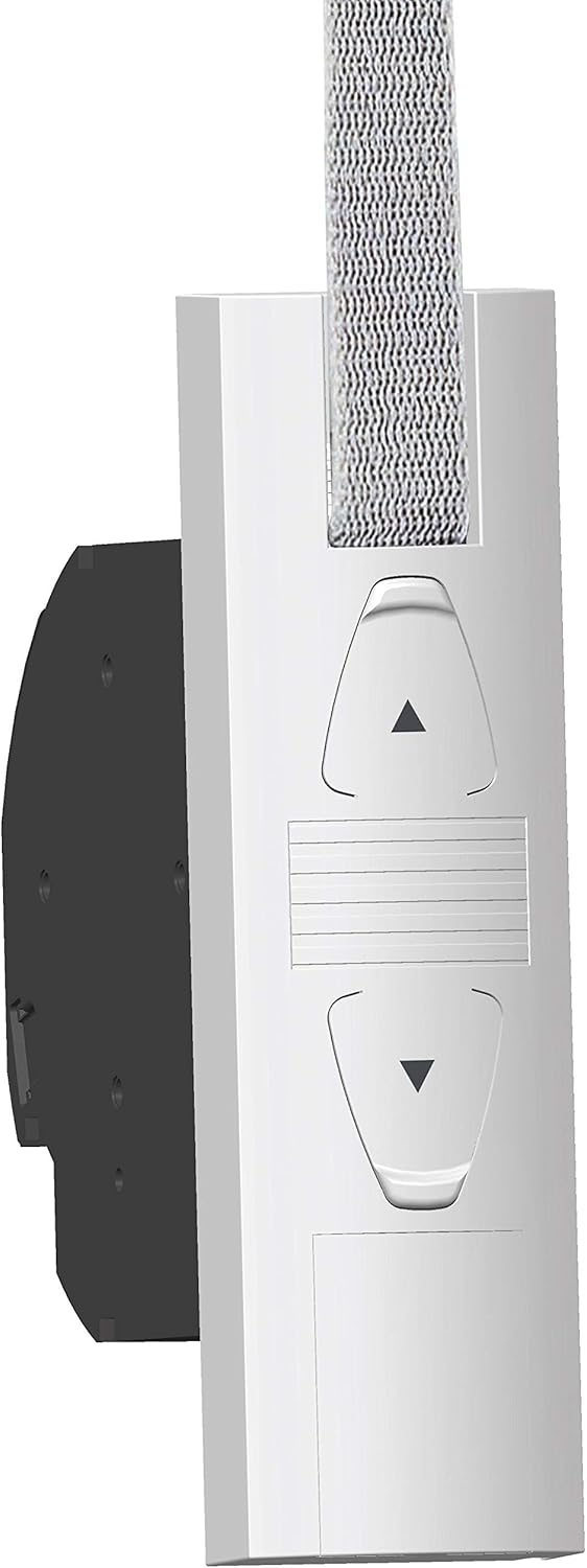 Superrollo GW190 avvolgitore elettrico a incasso per cassetta della cinghia, azionamento per tapparelle fino 45 kg (circa 6 m²), per cinghia da 23 mm