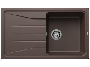 BLANCO 525977 Lavello da Cucina, Nero, 60 cm