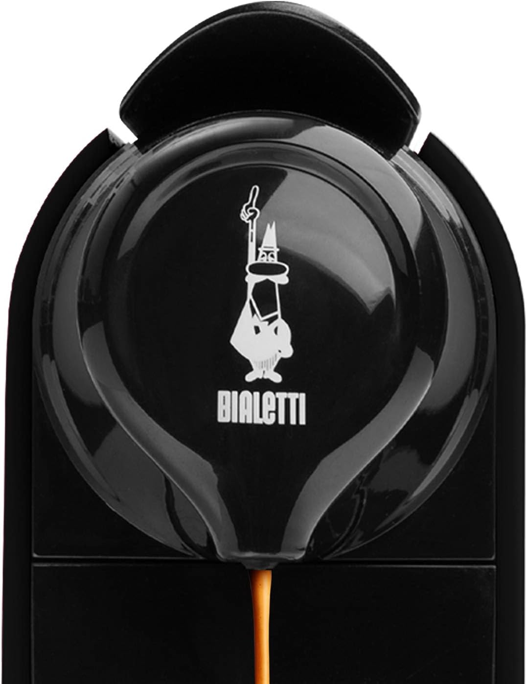 Bialetti Gioia, Macchina Caffè Espresso, Funziona esclusivamente con Capsule Bialetti, Nero
