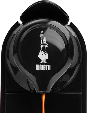 Bialetti Gioia, Macchina Caffè Espresso, Funziona esclusivamente con Capsule Bialetti, Nero