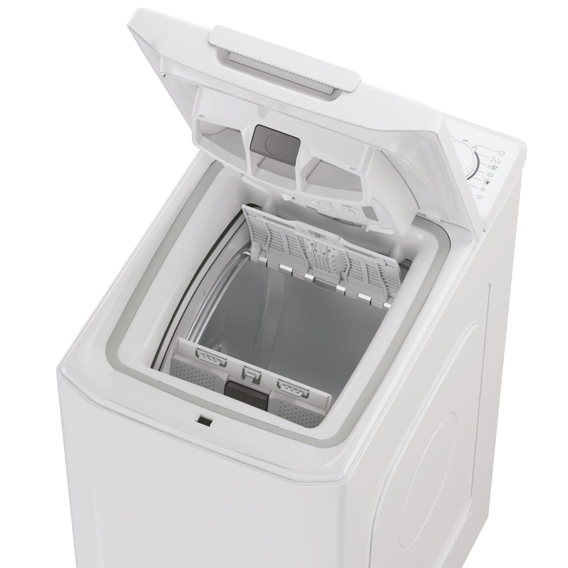 TCA283D2S- Lavatrice 8 kg, Caricamento Frontale, Carica dall'Alto, 1200 giri, Classe energetica D