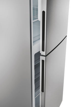 Candy CCT3L517ES, Frigorifero Combi, 55 cm, Altezza 1,77 m, 260 l, Low Frost, Funzione SuperCool, Cassetto Verdure, Controllo elettronico interno, LED, Porte Reversibili, 39 dB, Silver