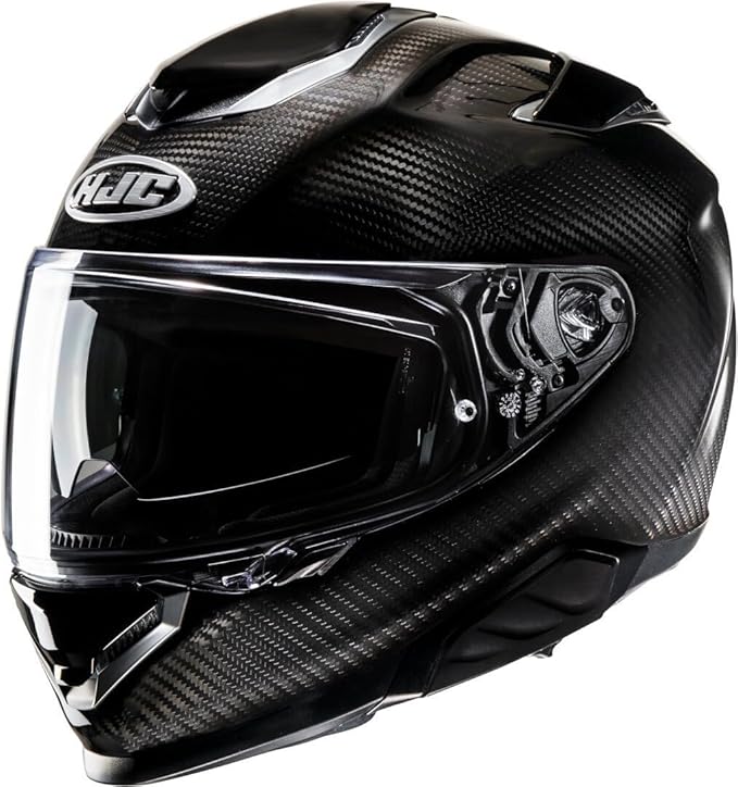 HJC, casco de moto integrale RPHA71 carbone nero L