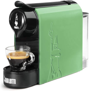 Bialetti Gioia, Macchina Caffè Espresso, Funziona esclusivamente con Capsule Bialetti, Verde Mint