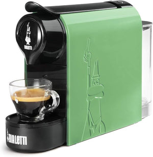 Bialetti Gioia, Macchina Caffè Espresso, Funziona esclusivamente con Capsule Bialetti, Verde Mint