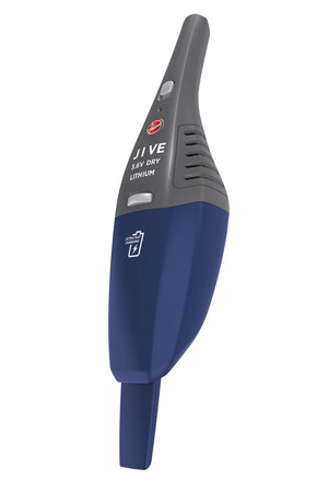 Hoover HJ36DLB 011 39300768, Aspirapolvere a Batteria, Titanio/Blu, 0.3 Litri, 82 decibeles