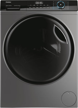 Haier I-Pro Serie 3, Lavasciuga 8+5 KG, Libera Installazione, Classe A, 1400 giri, Vapore, Sensori di Peso, Partenza Programmabile, AxLxP 85x60x62 cm, Antracite- HWD80-B14939S8-S