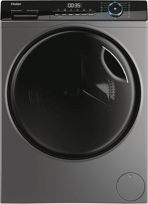Haier I-Pro Serie 3, Lavasciuga 8+5 KG, Libera Installazione, Classe A, 1400 giri, Vapore, Sensori di Peso, Partenza Programmabile, AxLxP 85x60x62 cm, Antracite- HWD80-B14939S8-S