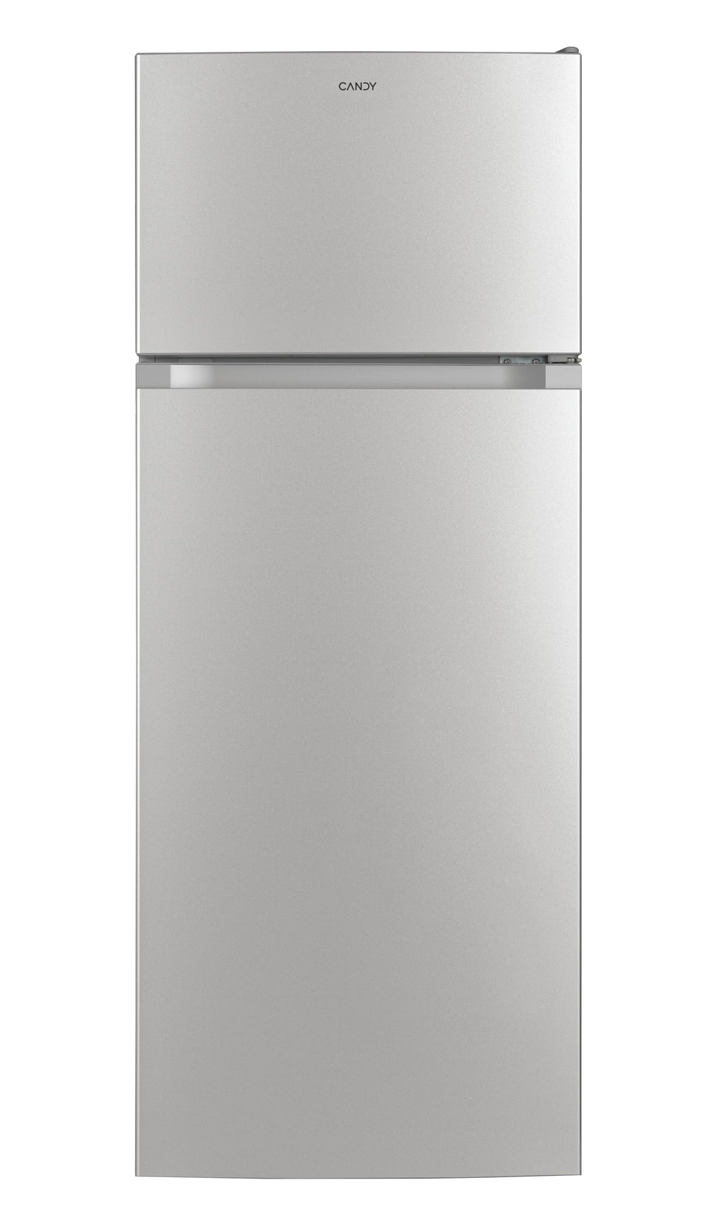 Candy Double Door, CDG1S514ES, Frigorifero a libera installazione, 242 Litri, 41 dB, Silver, AxLxP 143x55x55 cm [Classe di efficienza energetica E]