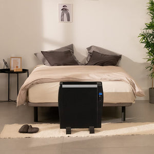 Cecotec Emettitore Termico ReadyWarm 2500 Thermal Black. 12 Elementi e 1800 W, Display LCD, Telecomando a distanza, timer, selezione della temperatura, copertura di 25 m² (12 Moduli, Bianco)