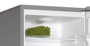 Candy CCG1S 518EX Frigorifero Combi, Larghezza 55 cm, Altezza 1,80 m, Capacità 252 L, Cassetto Verdolino, Controllo meccanico della temperatura, Illuminazione a LED, Porta Reversibile, 41 DB, Inox