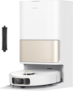 DREAME L10s Pro Ultra Heat Robot Aspirapolvere e Lavapavimenti, Estensione del Mocio, Mocio autopulente con Acqua Calda, Aspirazione 7.000 Pa, Lavaggio e Pulizia Pavimenti con Doppio Mocio