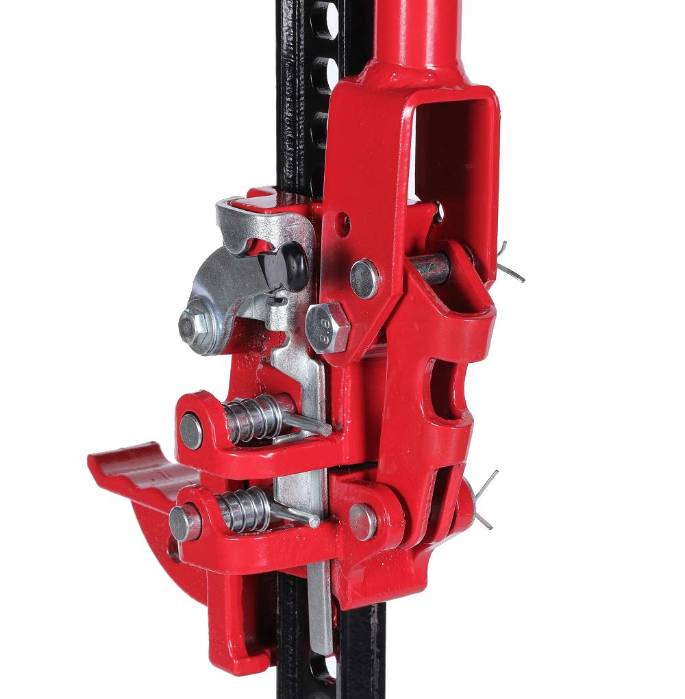KATSU Farm Jack Heavy Duty 48" 1200 mm 3,5 Ton Capacità di Carico Offroad Martinetto Cricchetto ad Alto Sollevamento Cric Fuoristrada per ATV 4x4 Trattori Camion 161195