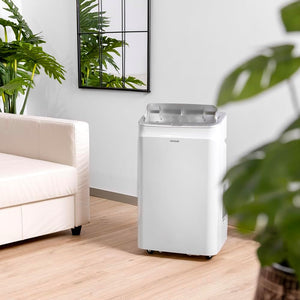 Cecotec Aria Condizionata Portatile con Telecomando e Pompa di Calore ForceClima 12600 Soundless Heating. 12000 BTU, Display LED, 5 modalità, Deumidificazione, Copertura 26 m2