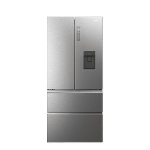 HAIER FD 83 Series 7 HFW7819EWMP - Frigorifero porta francese, cassetti Direct Access, WIFI, Motor Inverter, My Zone Plus, Humidity Zone, Total No Frost, larghezza 83 cm, capacità XXL 539 L, luce LED,