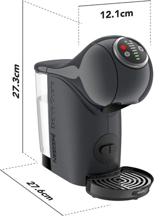 NESCAFÉ DOLCE GUSTO Krups Genio S Plus, Macchina per Caffè Espresso e Altre bevande in capsula, Automatica, Cosmic Grey
