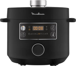 Moulinex Turbo Cuisine & Fry Multicooker 15 in 1, Facile e Veloce 7.6L, Funzioni Friggitrice ad Aria e Cottura a Pressione, Versatile, CE7788