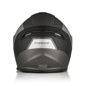 ORIGINE Casco Jet Moto 3/4 Aperto con Doppia Visiera Adatto per Scooter Omologato ECE