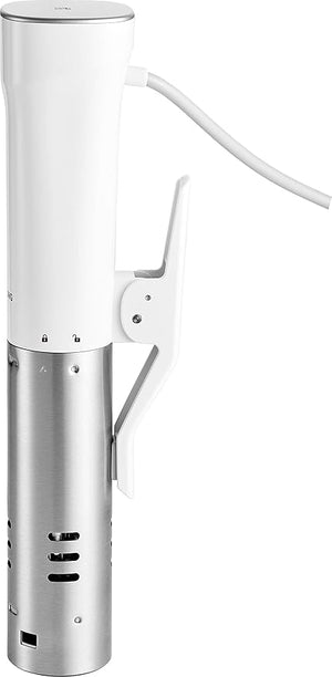 ZWILLING ENFINIGY Sous-vide stick, con intuitivo display touch, impostazione precisa della temperatura, stabilità della temperatura, bianco