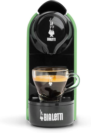 Bialetti Gioia, Macchina Caffè Espresso, Funziona esclusivamente con Capsule Bialetti, Verde Mint