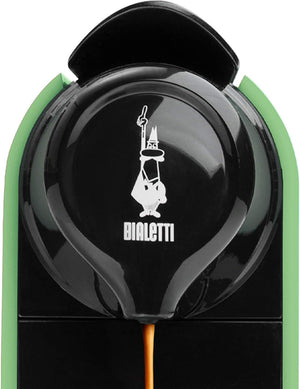 Bialetti Gioia, Macchina Caffè Espresso, Funziona esclusivamente con Capsule Bialetti, Verde Mint