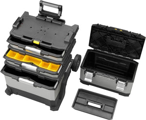 STANLEY FATMAX, Carrello Porta Utensili, Metallo e Polipropilene (plastica), 56.8 x 89.3 x 38.9 cm. 1-95-622