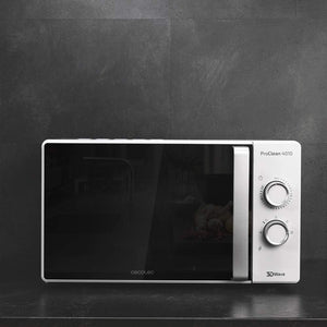 Cecotec Forno a Microonde ProClean 401 da 23 Litri, 700 W, con rivestimento Ready2Clean per una migliore pulizia, tecnologia 3DWave, Design elegante con porta FullCrystal