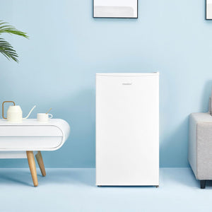 COMFEE' RCD93WH2(E) Frigorifero mono porta 93 L, Controllo della temperatura, Frigorifero piccolo sottotavolo, Silenzioso, Bianco