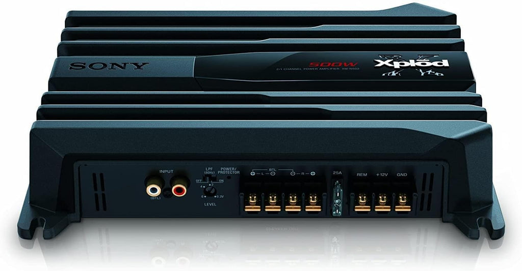Sony XM-N1004 - Amplificatore Stereo per Auto a 4 Canali, potenza in uscita 1.000 Watt
