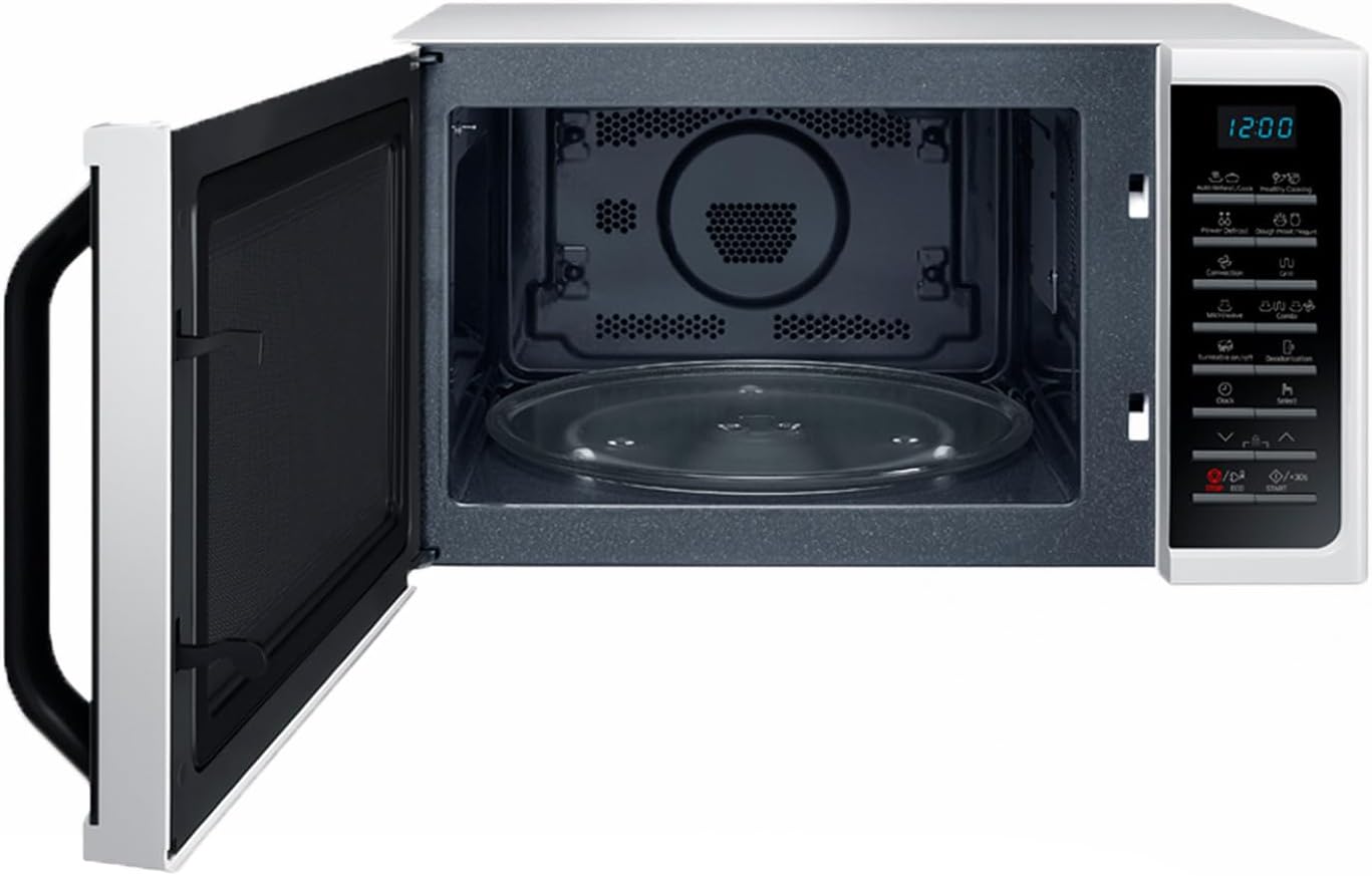 Samsung ‎MC28H5015AW/ET Forno a Microonde Combinato a Libera installazione, Cottura Ventilata, Microonde + Grill 900 W + 1500 W, Bianco, 51.7 x 31 x 47.48 cm