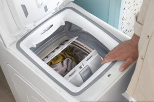 TCA283D2S- Lavatrice 8 kg, Caricamento Frontale, Carica dall'Alto, 1200 giri, Classe energetica D