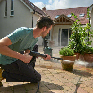 Bosch Idropulitrice UniversalAquatak 135, 2 ugelli, filtro per l’acqua, pistola ad alta pressione, tubo flessibile da 7 m, cavo da 5 m, potenza 1900 Watt, pressione: 135 bar, portata max.: 410 l/h