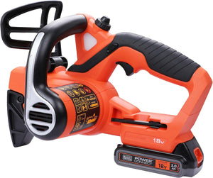 BLACK+DECKER, Elettrosega A Batteria Litio, Fino A 20 Cm Di Taglio, 18 V, 2.0 Ah, Nero Arancione. GKC1820L20-QW