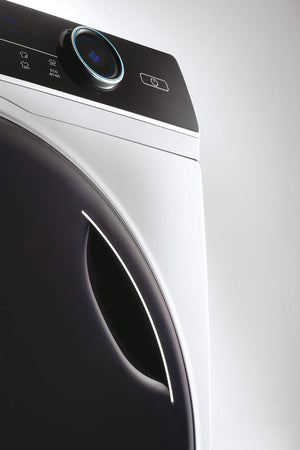Haier I-PRO SERIES 7 - HWD100-B14979 - Lavatrice asciugatrice 10 kg + 6 kg di asciugatura, 1400 giri/min, motore Direct Motion, tamburo XXL con LED, antibatterici, i-Refresh, Antimacchia, 55 dba,