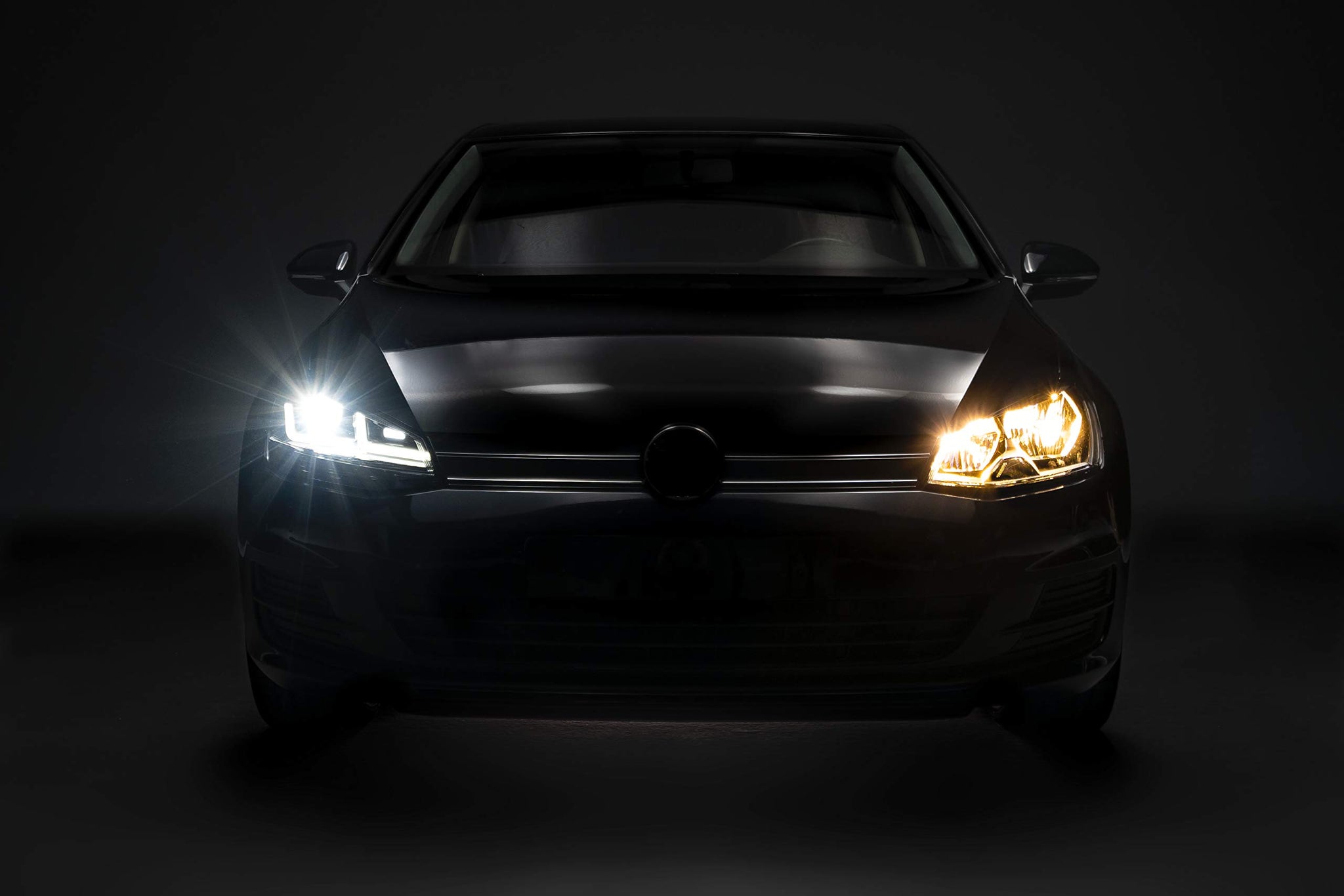 OSRAM LEDriving LED headlight, Chrome edition as xenon replacement, LED upgrade, LEDHL104-CM, left-hand drive cars only (1 complete set)