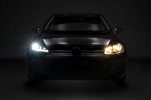 OSRAM LEDriving LED headlight, Chrome edition as xenon replacement, LED upgrade, LEDHL104-CM, left-hand drive cars only (1 complete set)