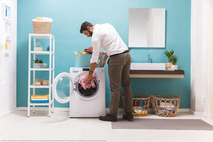 CANDY SMART PRO CSOW 4965TWE/1-S LAVASCIUGA - FRONTAL BIANCO E