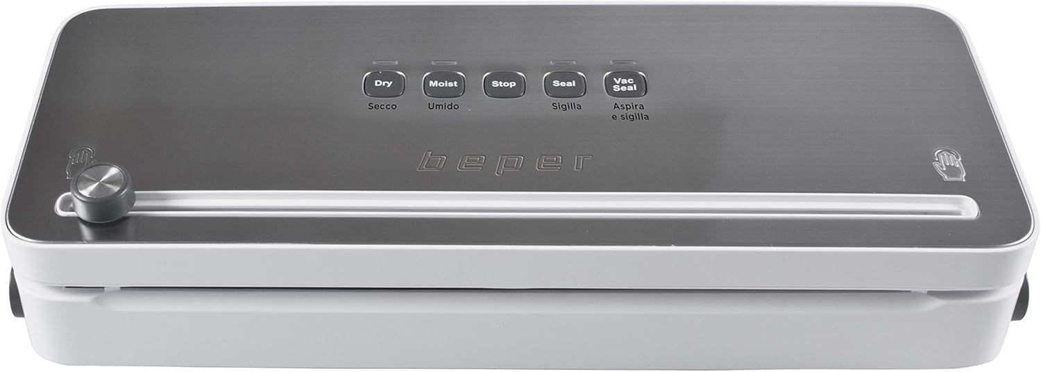 BEPER BA.010 Macchina sottovuoto Acciaio, 140 W