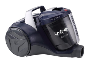 Hoover BR21HM 39002292, Aspirapolvere a Slitta Senza Sacchetto, Nero/Blu