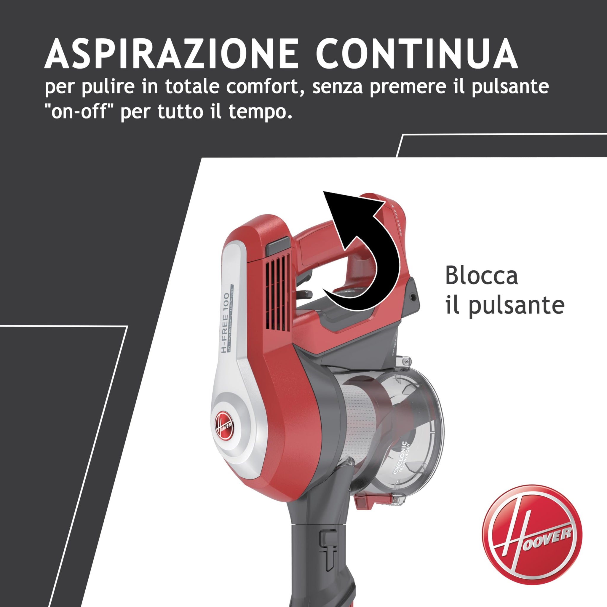 Hoover Scopa Elettrica Senza Fili con Modalità