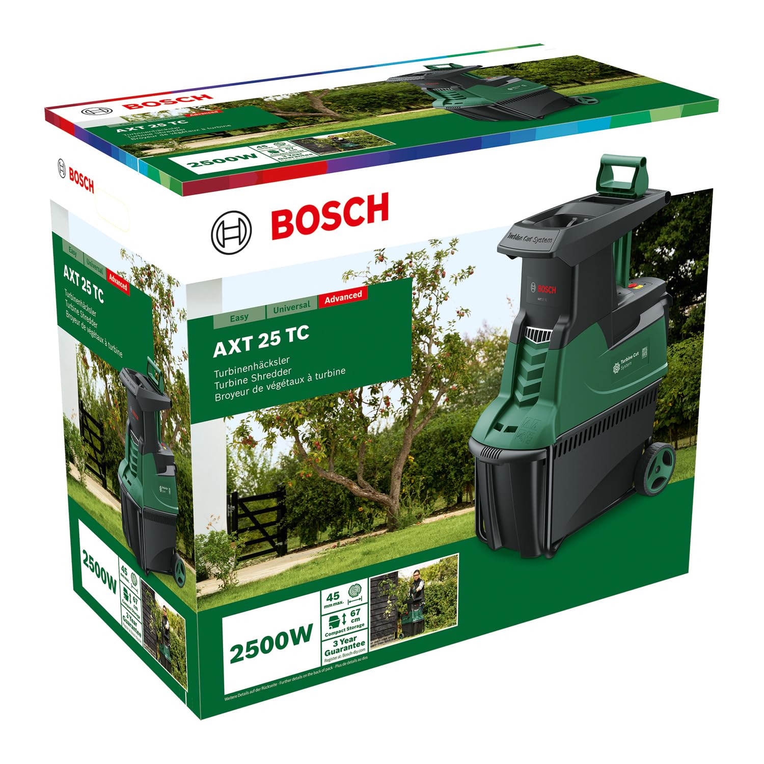 Bosch - Quiet Shredder - AXT 25 TC