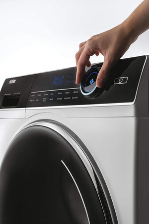 Haier I-Pro Serie 7 Plus Lavatrice 12 Kg, Libera Installazione, Carica Frontale, Classe A, 1400 Giri, Wi-Fi + BLE, Controllo App hOn, Partenza Ritardata, 60 x 60 x 85 cm, Bianca - HW120-B14979U1