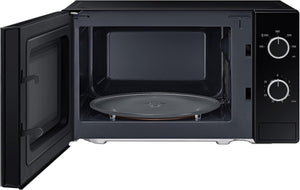 Samsung Forno a Microonde a Libera Installazione Cottura Essenziale, MS20A3010AL, Microonde 700 W, 20 L, 44l x 25,9h x 33,7p cm, Nero