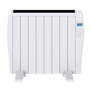 Cecotec Emettitore Termico ReadyWarm 2500 Thermal Black. 12 Elementi e 1800 W, Display LCD, Telecomando a distanza, timer, selezione della temperatura, copertura di 25 m² (12 Moduli, Bianco)